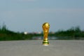 World cup trophy Royalty Free Stock Photo