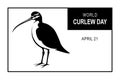 World Curlew Day background