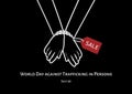 World Day against Trafficking in Persons vector