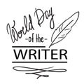 World Day of the Writer