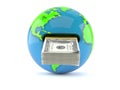 World debt concept Royalty Free Stock Photo