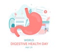 World Digestive Health Day medicak banner