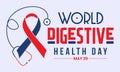 World Digestive Health Day is observed every year on 29th May. Diagnosis and treatment of gastritis, Stomach health Awareness