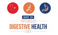 World Digestive Health Day is observed every year on 29th May. Diagnosis and treatment of gastritis, Stomach health Awareness