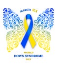 World Down Syndrome Day Royalty Free Stock Photo
