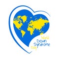 World Down Syndrome Day Royalty Free Stock Photo