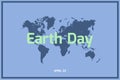 World Earth Day. International Mother Earth Day. Royalty Free Stock Photo