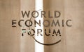 World Economic Forum in Davos (Switzerland) Royalty Free Stock Photo