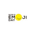 World Emoji Day Celebration Vector Template Design Illustration