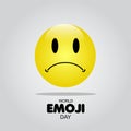 World Emoji Day Vector Template Design Illustration