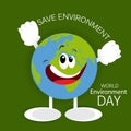 World Envirnoment Day Royalty Free Stock Photo