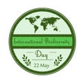 World environment day background Royalty Free Stock Photo