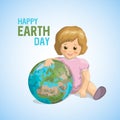 World Environment Day Vector Design Royalty Free Stock Photo