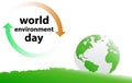 World environment day Royalty Free Stock Photo