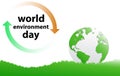 World environment day Royalty Free Stock Photo