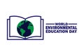 World Environmental Education Day Vector illustration