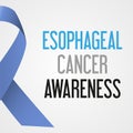 World esophageal cancer day awareness poster eps10