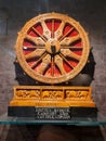 World fa.mous konark temple wheel craft in museum