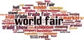World fair word cloud