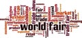 World fair word cloud