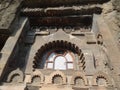 WORLD FAMOUS ANCIENT AJANTA CAVES ROCKCUT STRUCTURE WITH BEAUTIFUL DOOR DESIGN IN INDIA