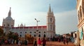 The world famous basilica of Our Lady of Good Health in velankanni. Royalty Free Stock Photo