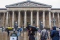 The World Famous British Museum in London, England.