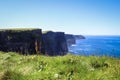 World famous cliffs of moher in county Clare Ireland Royalty Free Stock Photo