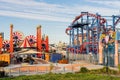 World famous Coney Island Luna Park with millions of attractions and fun for kids