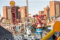 World famous Coney Island Luna Park with millions of attractions and fun for kids