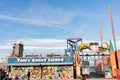 World famous Coney Island Luna Park with millions of attractions and fun for kids