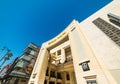 World famous Dolby Theater in Hollywood boulevard under a clear sky Royalty Free Stock Photo