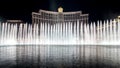 World famous fountain water show in las vegas nevada
