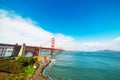 World famous Golden gate bridge in San Francisco Royalty Free Stock Photo