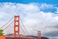 World famous Golden Gate bridge in San Francisco Royalty Free Stock Photo