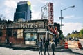 The world famous Katz`s Deli in Manhattan.