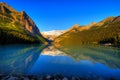 World famous Lake Louise Royalty Free Stock Photo