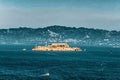 World famous prison Alcatraz. San Francisco Royalty Free Stock Photo