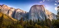 El Capitan, Yosemite national park Royalty Free Stock Photo