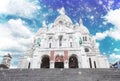 Sacre Coeur church, Paris Royalty Free Stock Photo