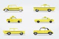 World famous taxi cars.