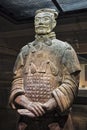 World famous Terracotta Army located in Xian China Royalty Free Stock Photo