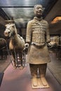 World famous Terracotta Army located in Xian China