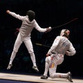 World Fencing Championship 2006; Baldini-Joppich Royalty Free Stock Photo