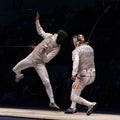 World Fencing Championship 2006; Baldini-Joppich Royalty Free Stock Photo