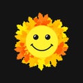World Smile Day web cute emblem.