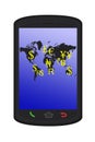 World financial in smart phone