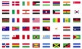 World flag icon collection