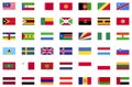 World flag icon collection