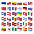 World flags collection